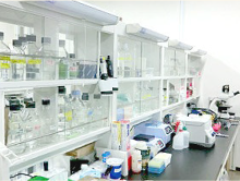 研究室の実験スペースです。